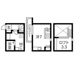 柴田駅 徒歩3分 1-2階の物件間取画像